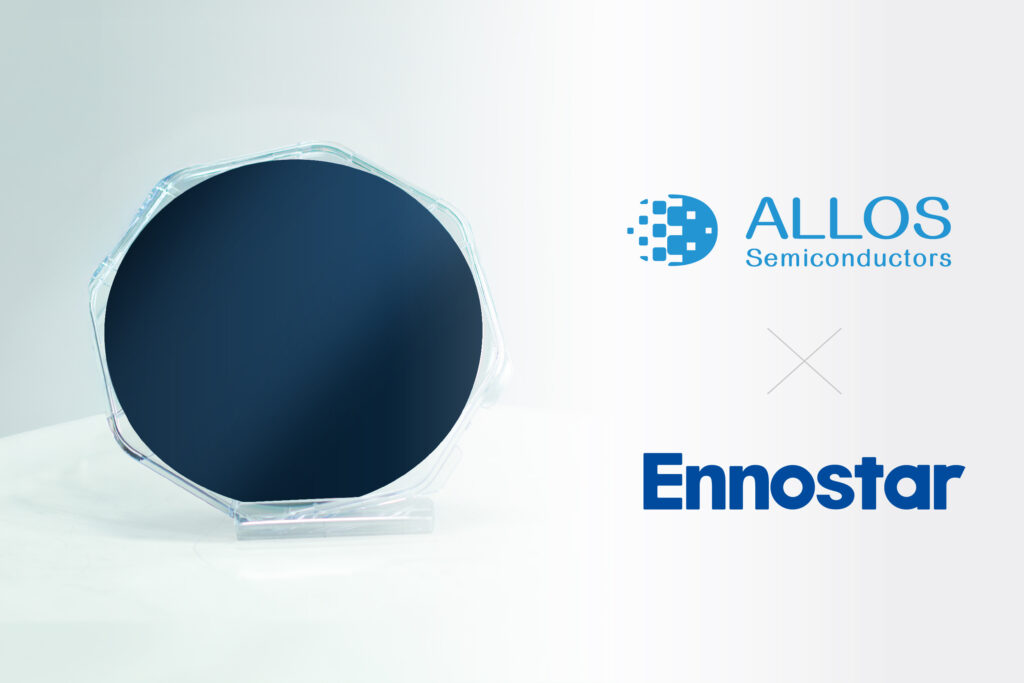 ALLOS Semiconductors and Ennostar announce strategic partnership for 200 mm GaN-on-Si epiwafers